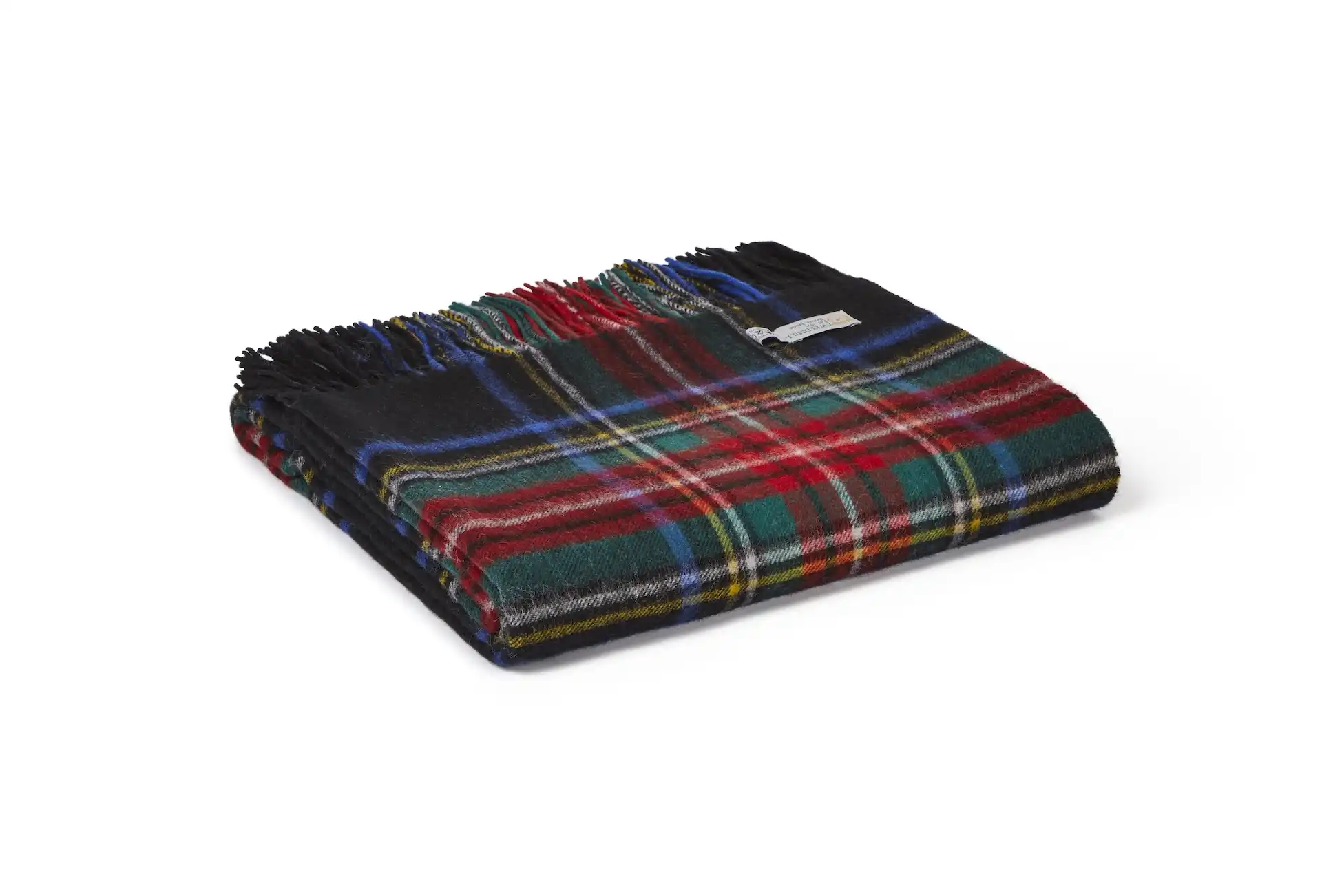 Deka z jehněčí vlny - 70x190cm - Black Stewart