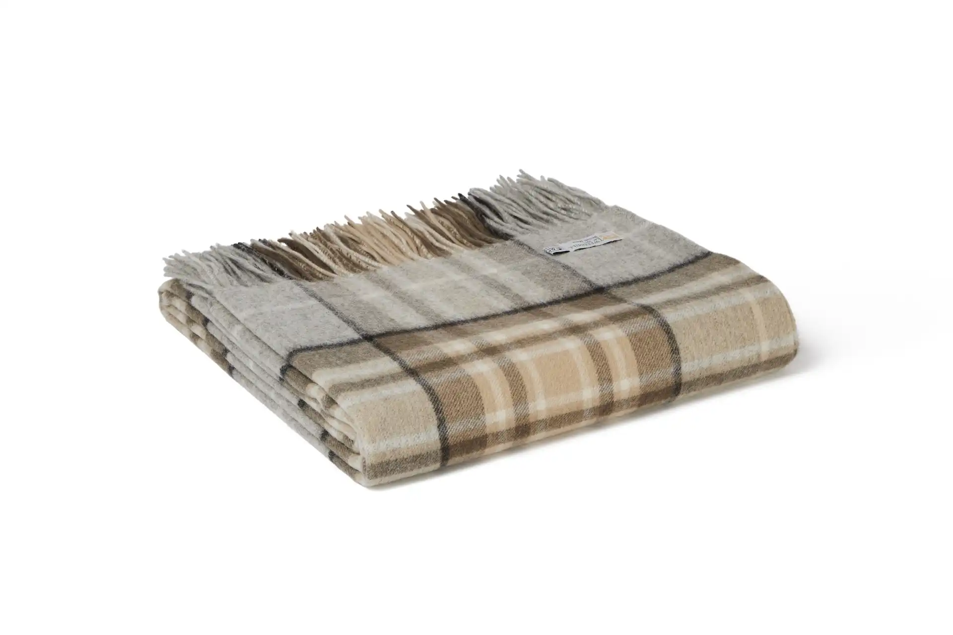 Throw from lambswool - 70x190cms - Mckeller