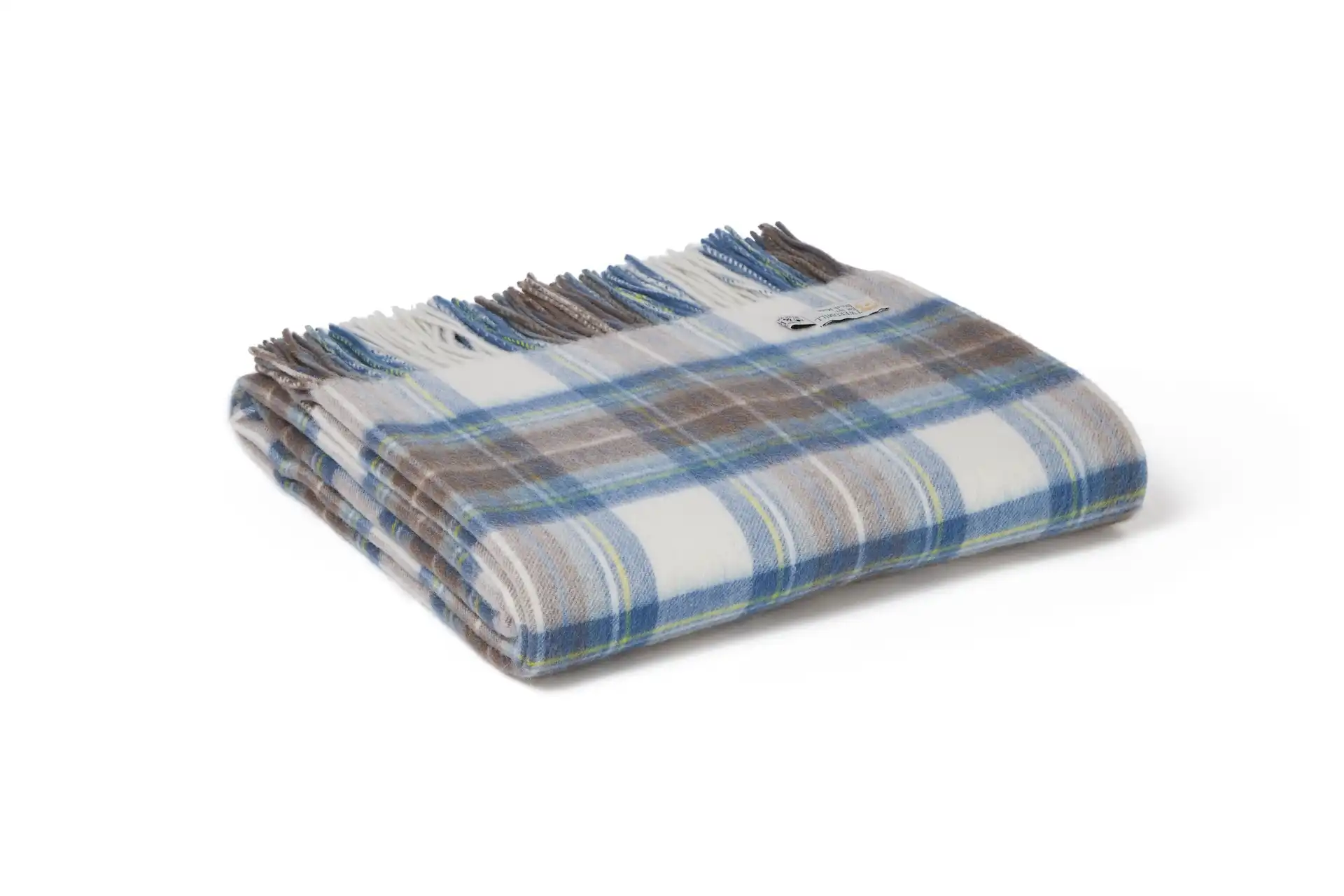 Deka z jehněčí vlny - Muted Blue Dress Stewart