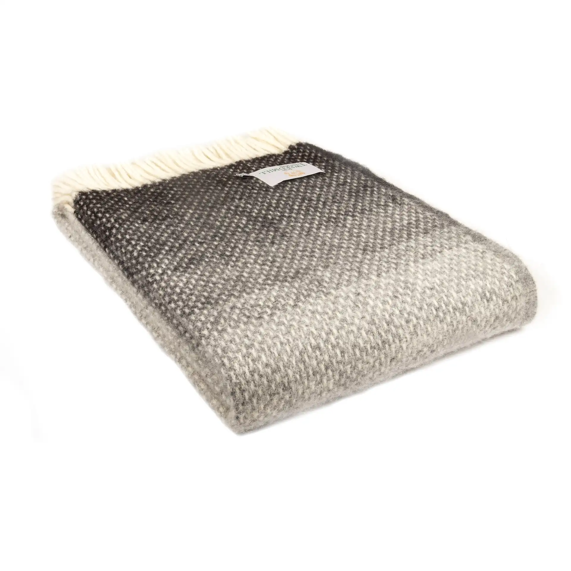 Deka z čisté vlny - Ombre/Pebble