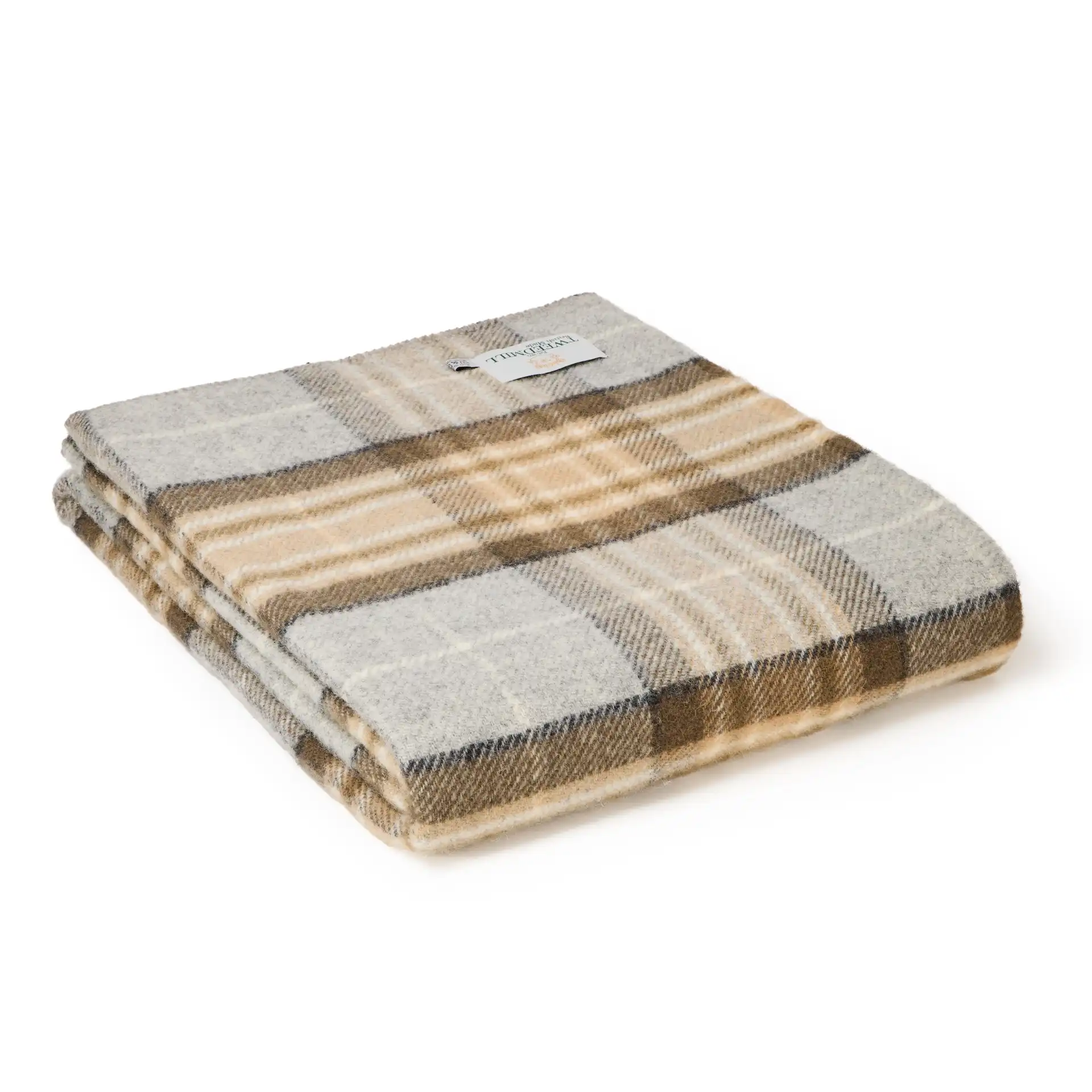 Deka z čisté vlny - Tartan with a Blanket Stitch Edge/McKellar