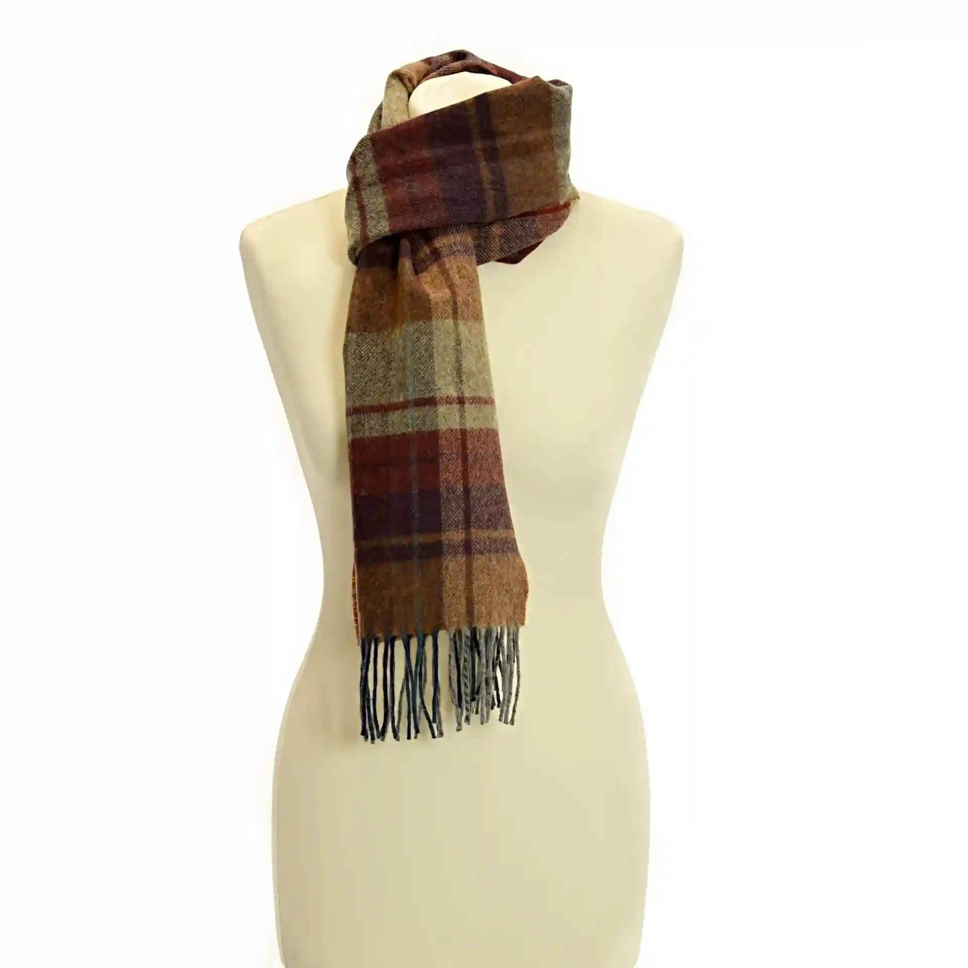 Vlněná šála - Lambswool Country Check/Arran