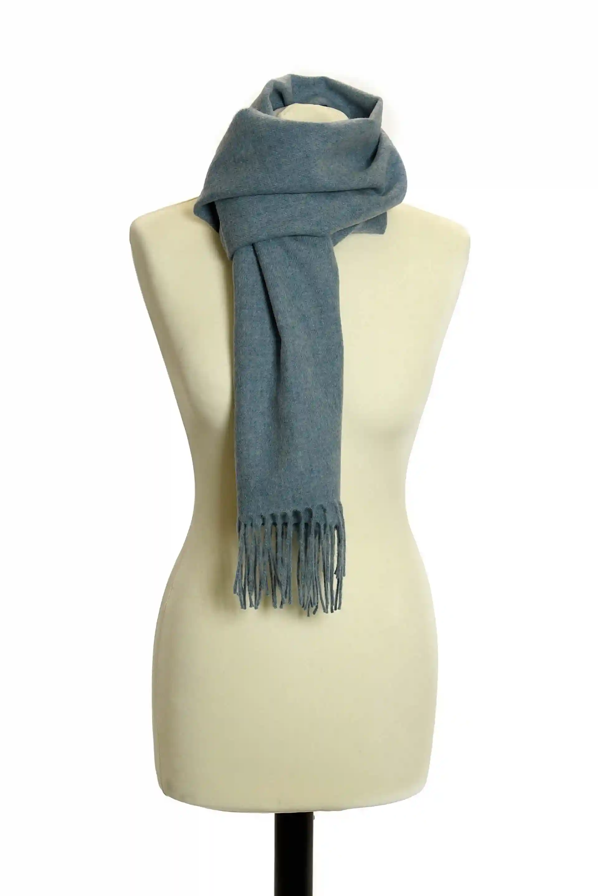 Vlněná šála - Lambswool/Stone Blue