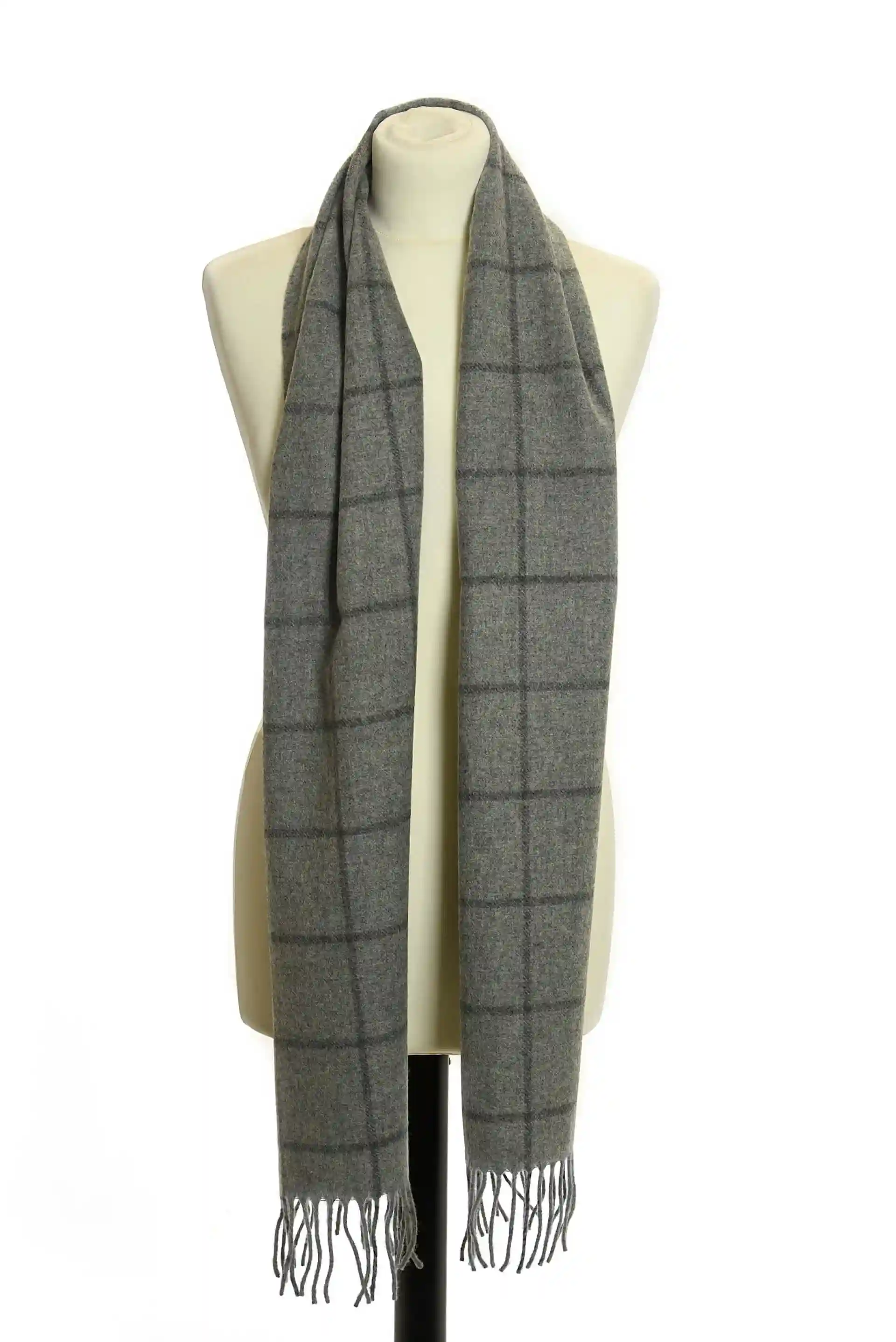 Wool scarf - Lambswool/Check Torsa