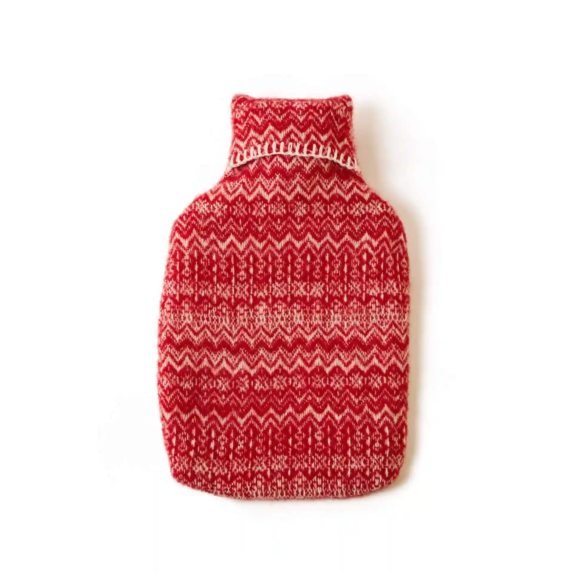 Vlněný termofor - Pure New Wool/Fair Isle Red