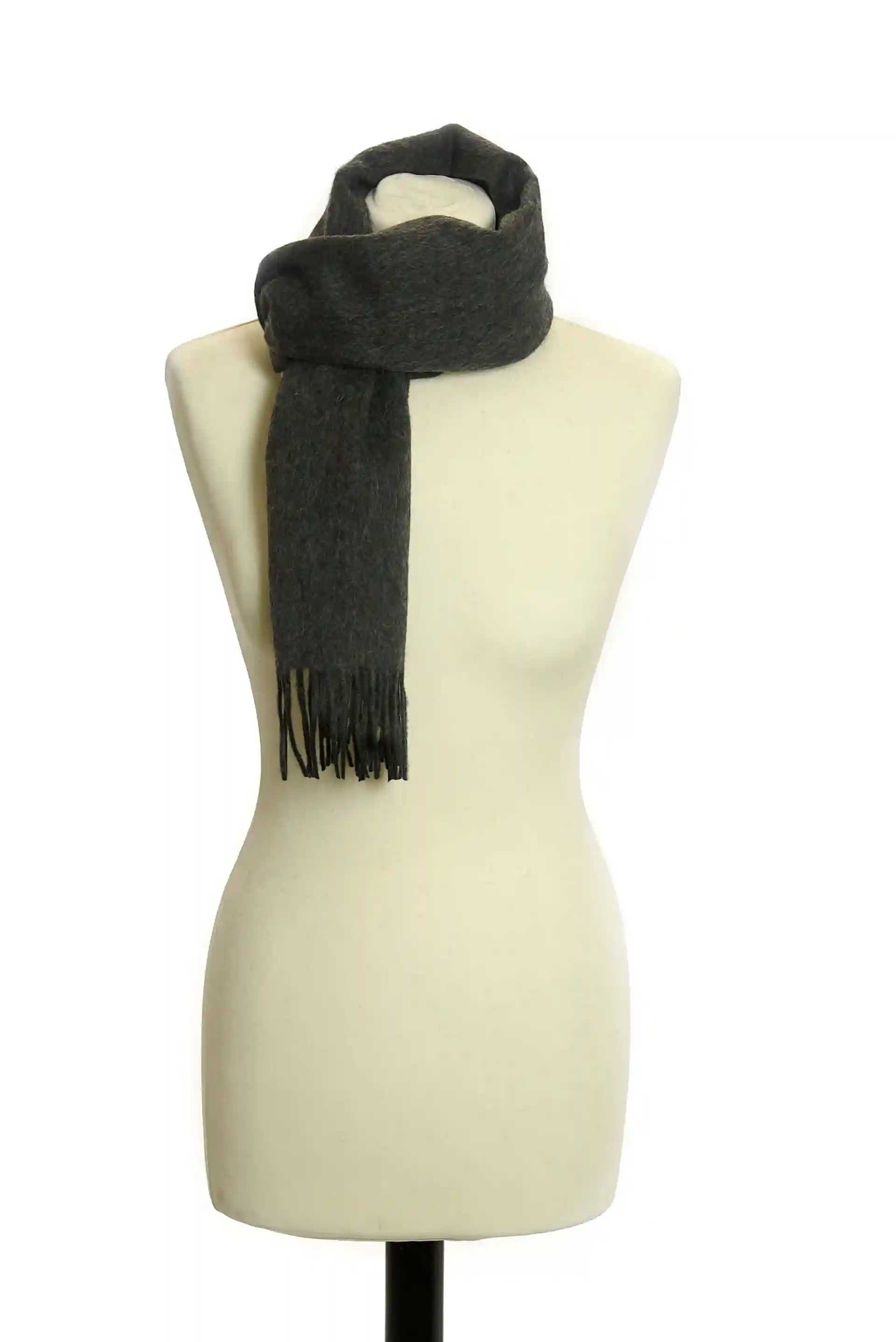 Vlněná šála - Lambswool/Charcoal